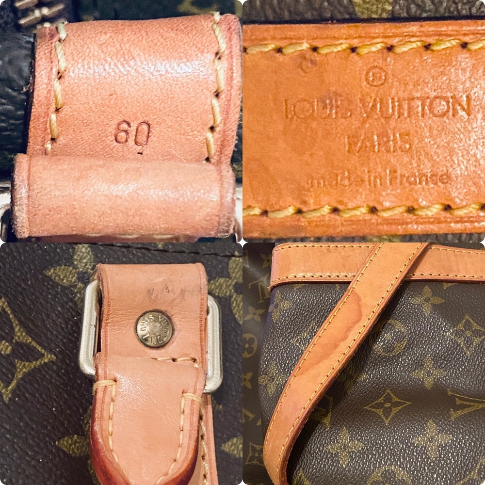 ❤️✈️❤️Authentic Louis Vuitton Keepall Bandoulier 60 - Picture 9 of 15